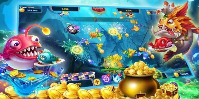Bắn cá rồng chơi bắn xu đổi thưởng hot trend hiện nay